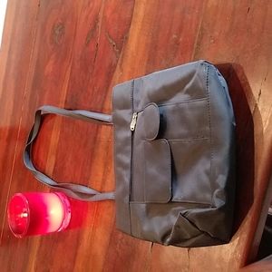 Navy Blue Canvas bag